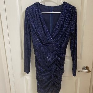 Sequin mini dress